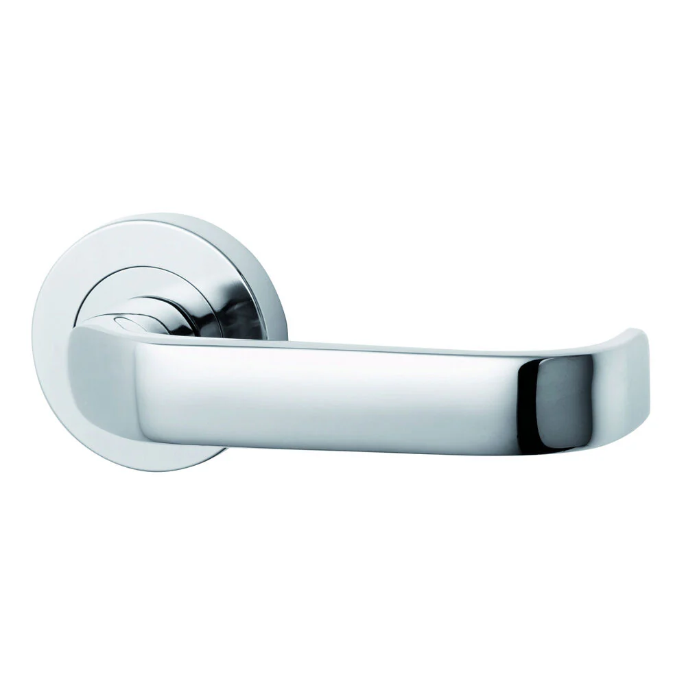 Lockwood Symphony 74 Door Lever on Round Rose Full Set - Available in Various Finishes - Image 6