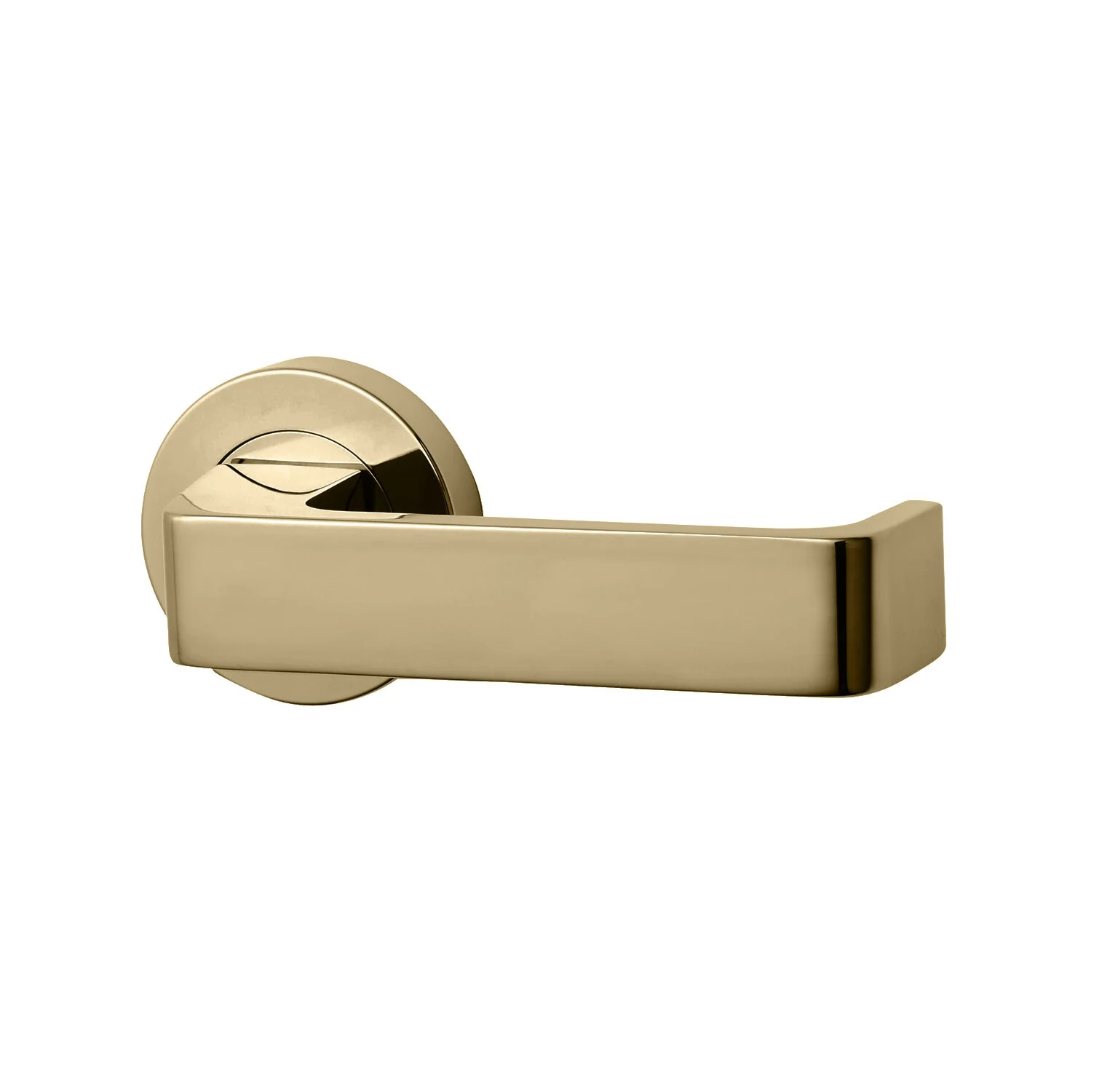 Lockwood Symphony 90 Door Lever on Round Rose - Available in Various Finishes - Image 10