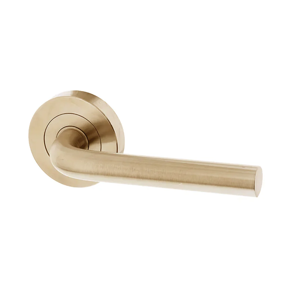 Lockwood Symphony 97 Door Lever on Round Rose Full Set - Available in Various Finishes - Image 10