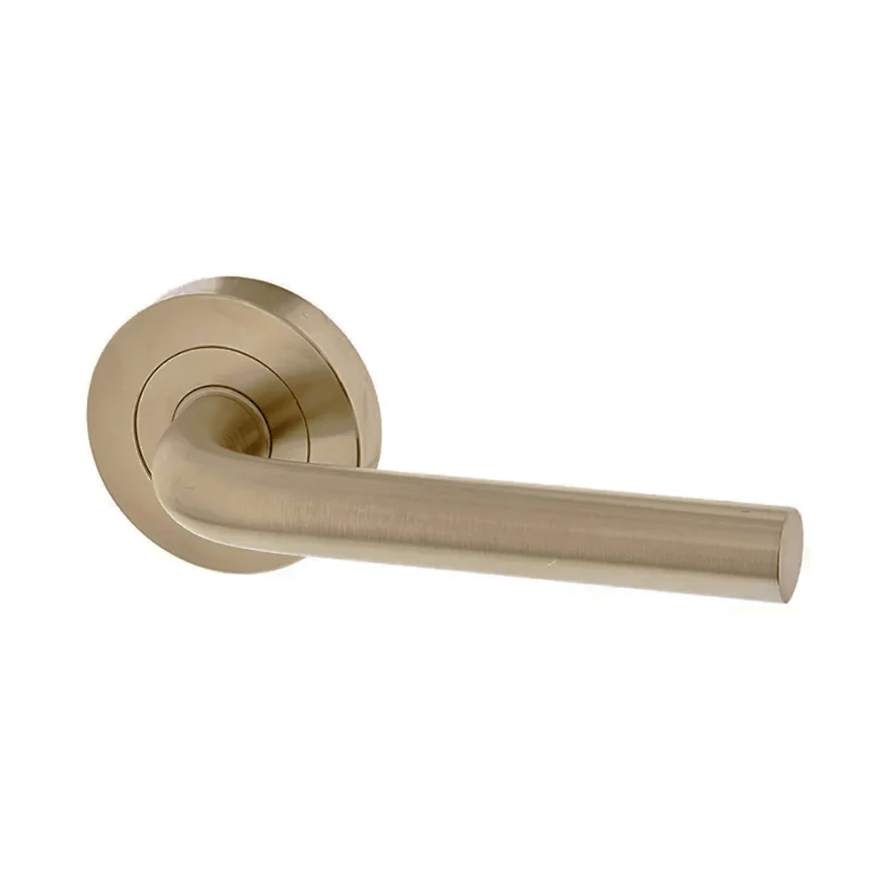 Lockwood Symphony 97 Door Lever on Round Rose Full Set - Available in Various Finishes - Image 12