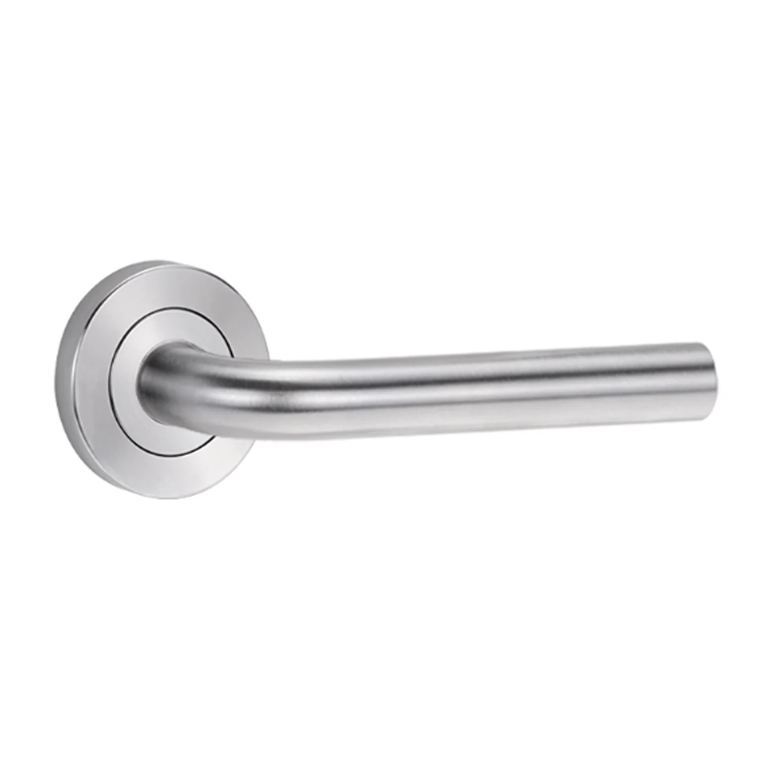 Lockwood Symphony 97 Door Lever on Round Rose Full Set - Available in Various Finishes - Image 3