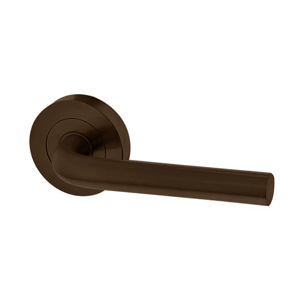 Lockwood Symphony 97 Door Lever on Round Rose Full Set - Available in Various Finishes - Image 7
