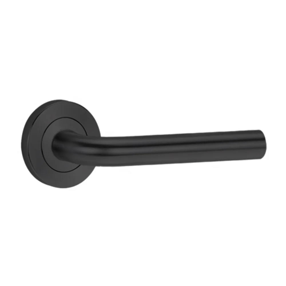 Lockwood Symphony 97 Door Lever on Round Rose Full Set - Available in Various Finishes - Image 9