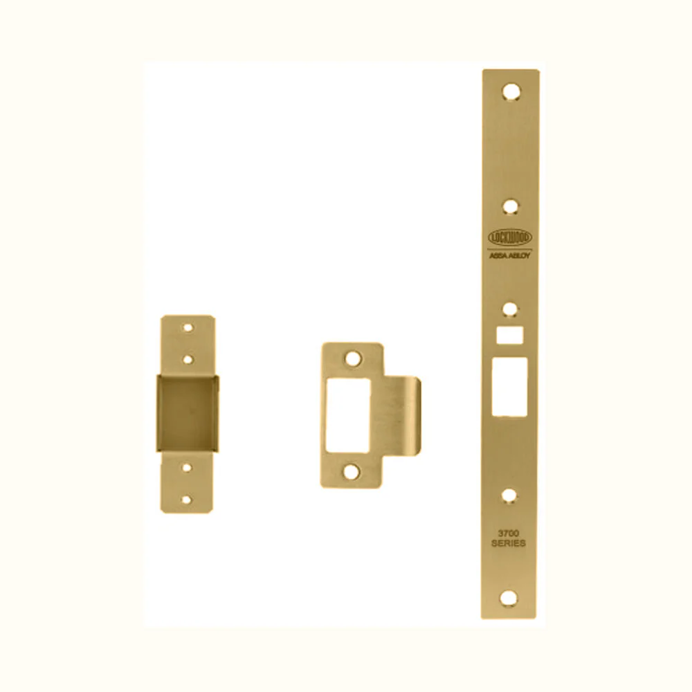 Lockwood Timber Door Fixing Conversion Kit Strike & Face Plate- Available in Various Finishes - Image 10