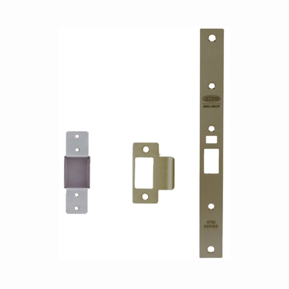Lockwood Timber Door Fixing Conversion Kit Strike & Face Plate- Available in Various Finishes - Image 7