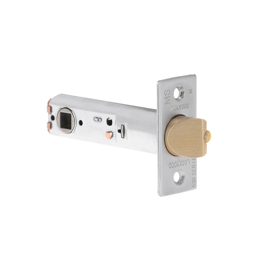 Lockwood Tubular Dead Latch 70mm Backset Suits 530 930 Satin Chrome 530-222SC