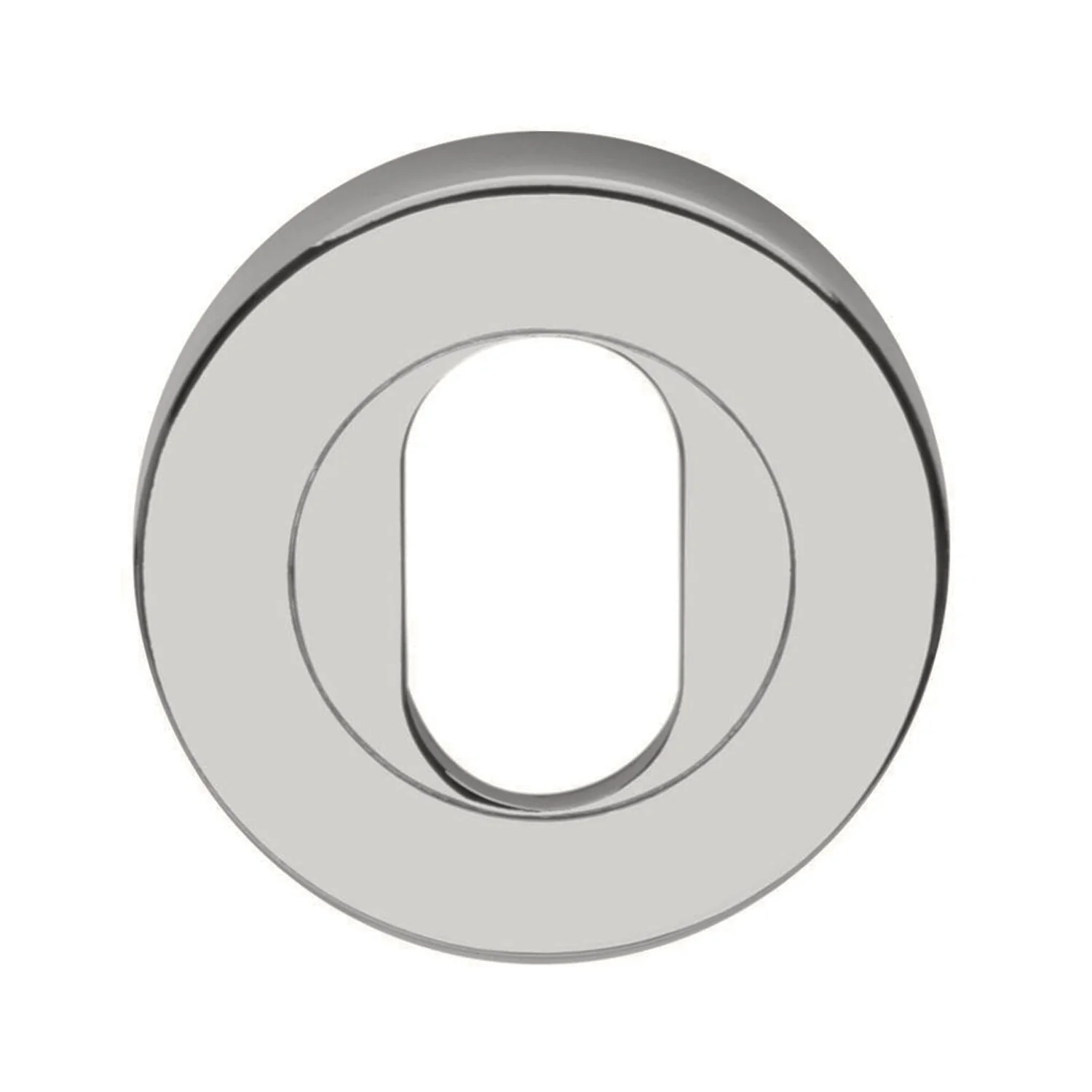 Lockwood Velocity Round Oval Cylinder Escutcheon 55mm - Available in Various Finishes - Image 3