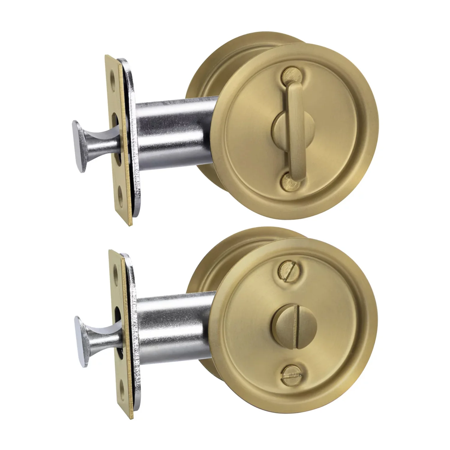 Lockwood Vivid Cavity Door Slider Privacy Set - Available in Various Finishes - Image 6