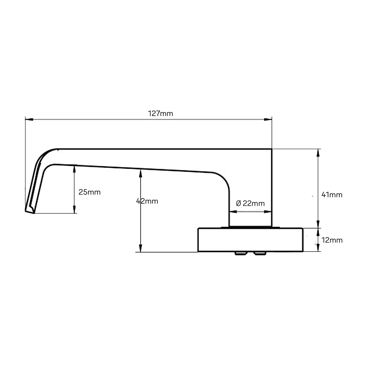 Lockwood Vivid V1 Door Handle Dummy Lever Set - Available in Various Finishes - Image 2