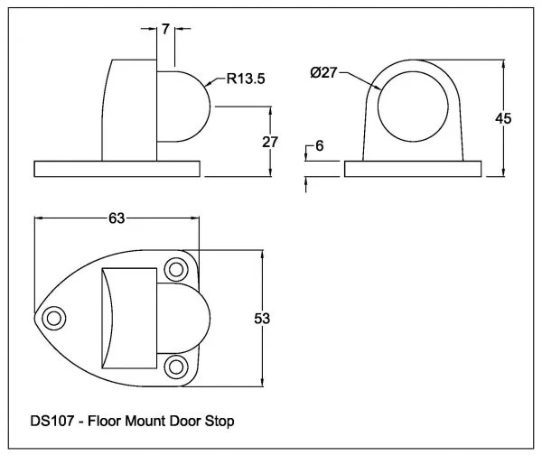 WHILE SUPPLY LAST - Madinoz FP29 Flush Pulls Black 140mm - Image 2