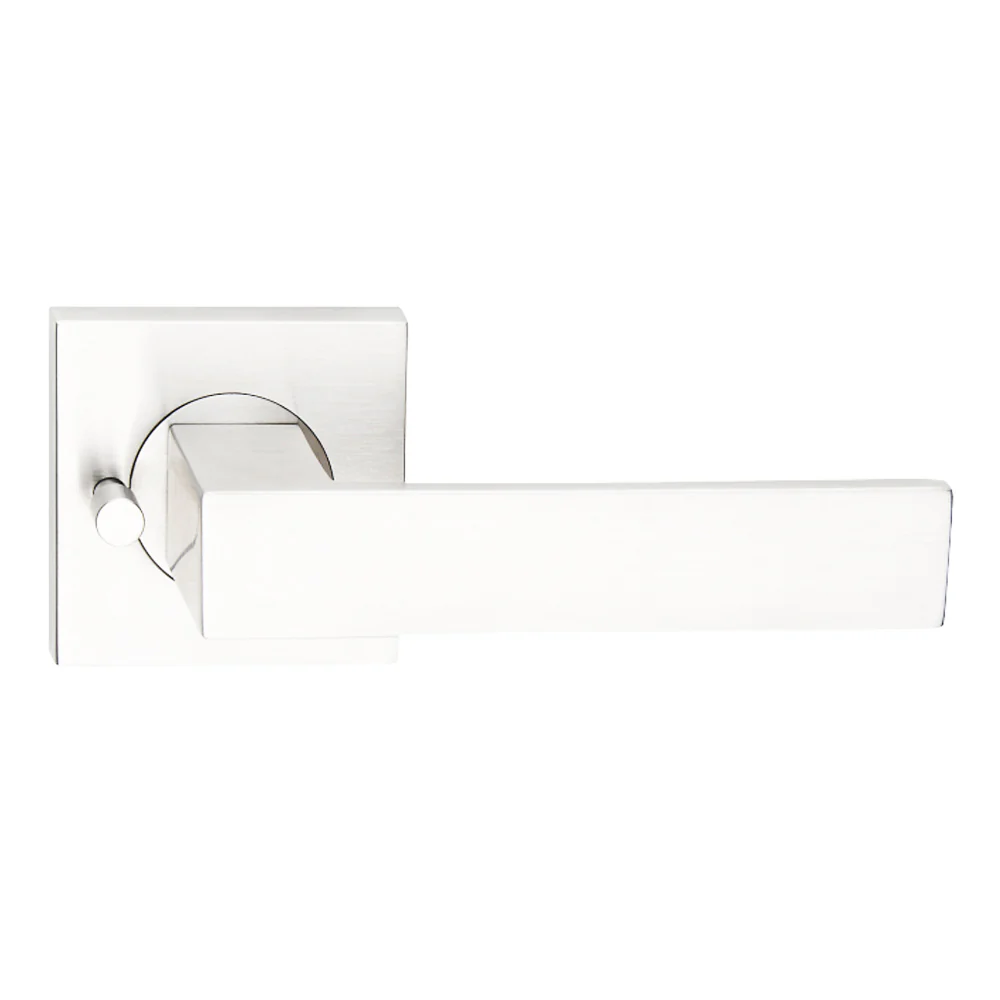 Madinoz L120PVZ Coastal Square Rose Privacy Leverset - Available in Various Finishes - Image 3