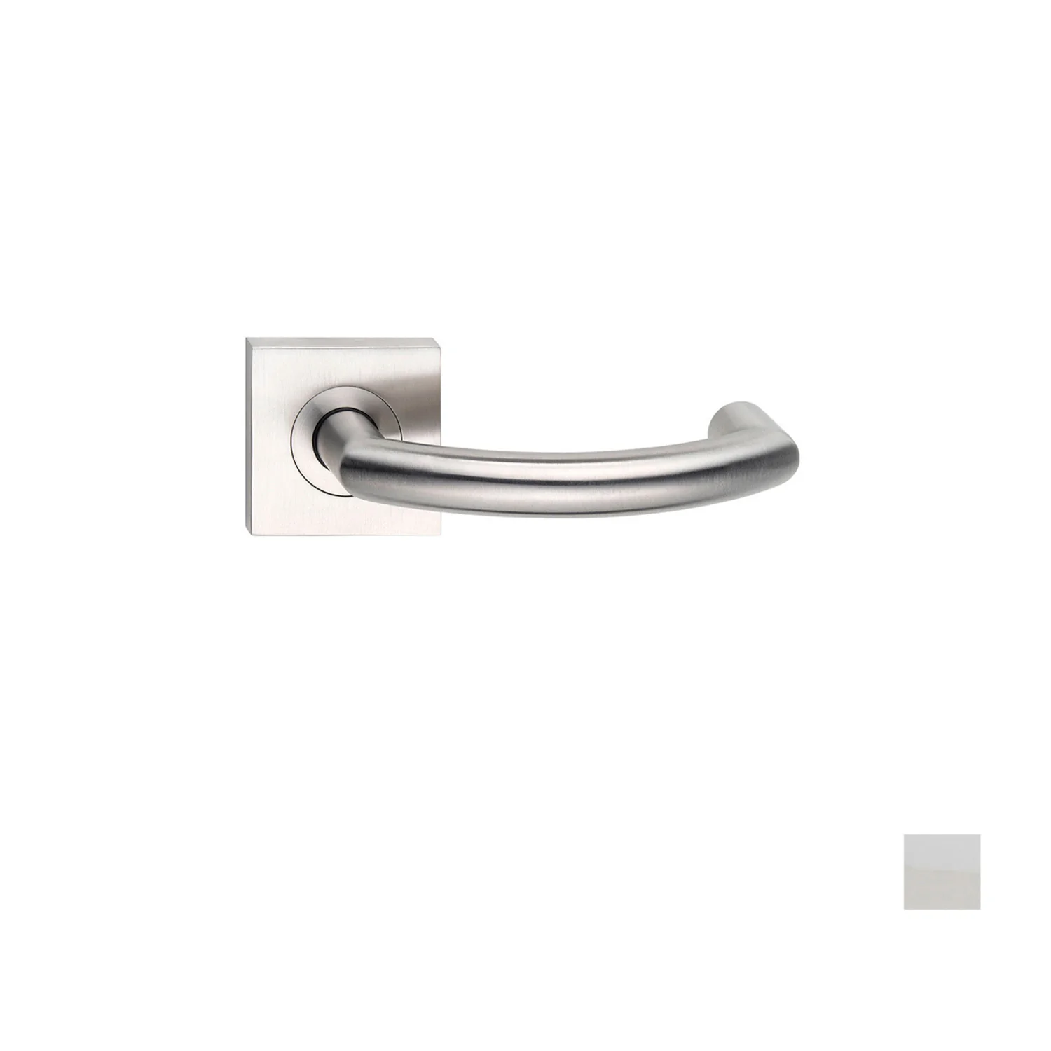 Madinoz L60TZ Urban Door Lever Handle on Square Rose