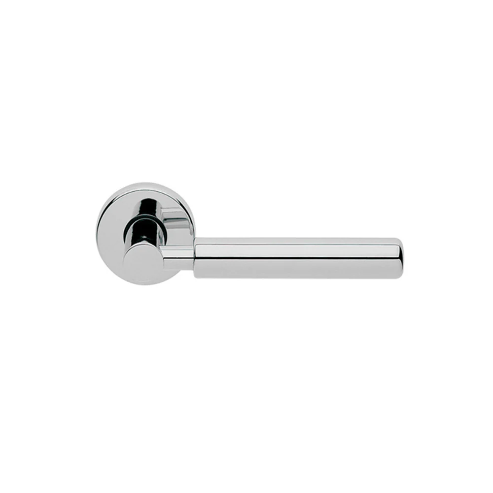 Manital Amleto Door Handle Lever Set on Round Rose Passage - Available in Various Finishes - Image 3