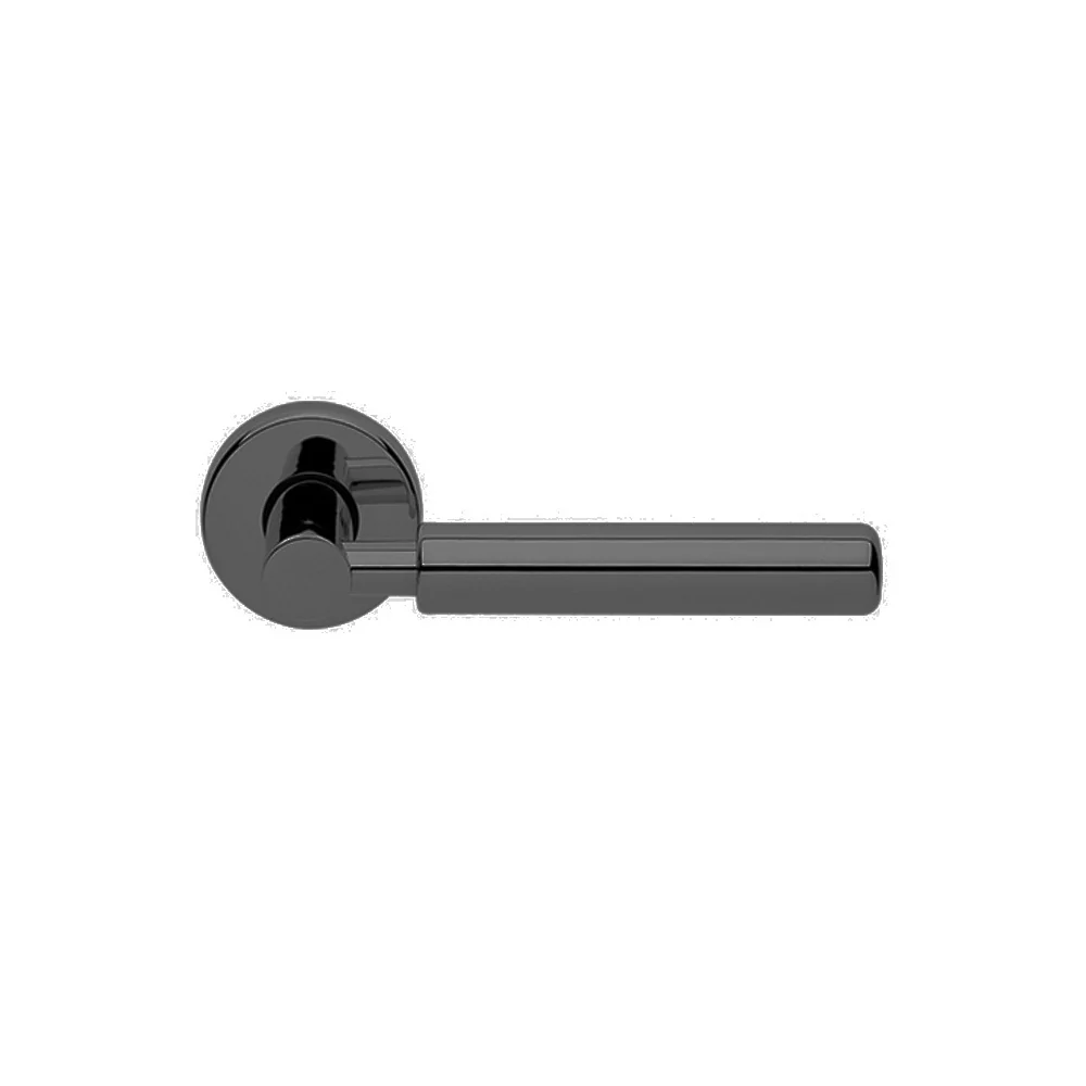 Manital Amleto Door Handle Lever Set on Round Rose Passage - Available in Various Finishes - Image 5