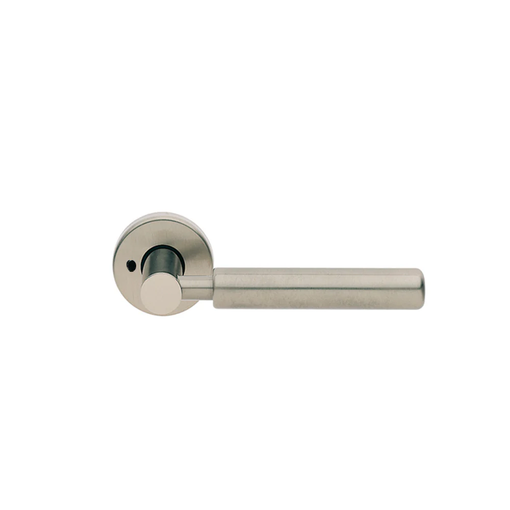 Manital Amleto Door Handle Lever Set on Round Rose Privacy 50mm - Available in Various Finishes - Image 3