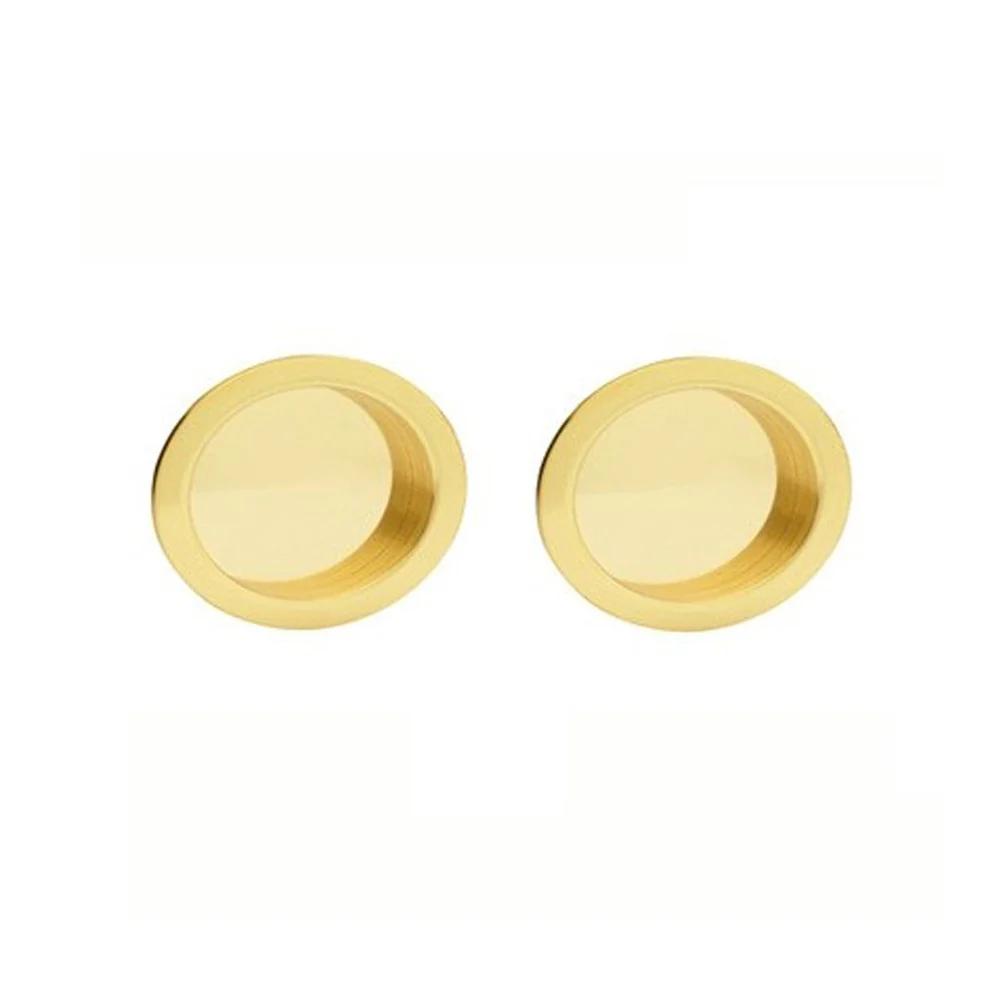 Manital ART54 Round Sliding Door Flush Pull - Available in Various Finishes - Image 2