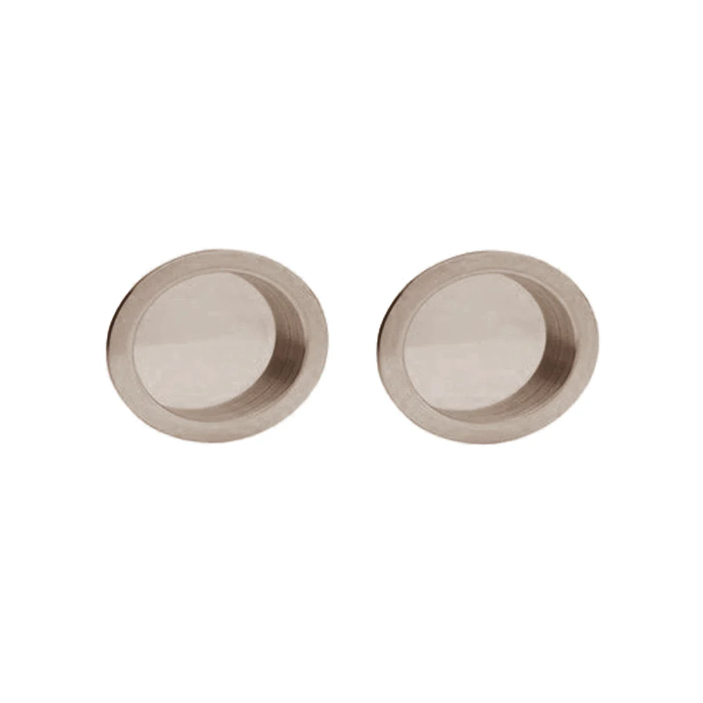 Manital ART54 Round Sliding Door Flush Pull - Available in Various Finishes - Image 3