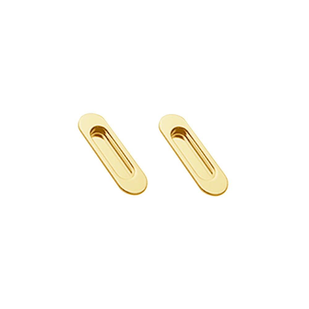 Manital ART58 Oval Sliding Door Flush Pull - Available in Various Finishes - Image 10