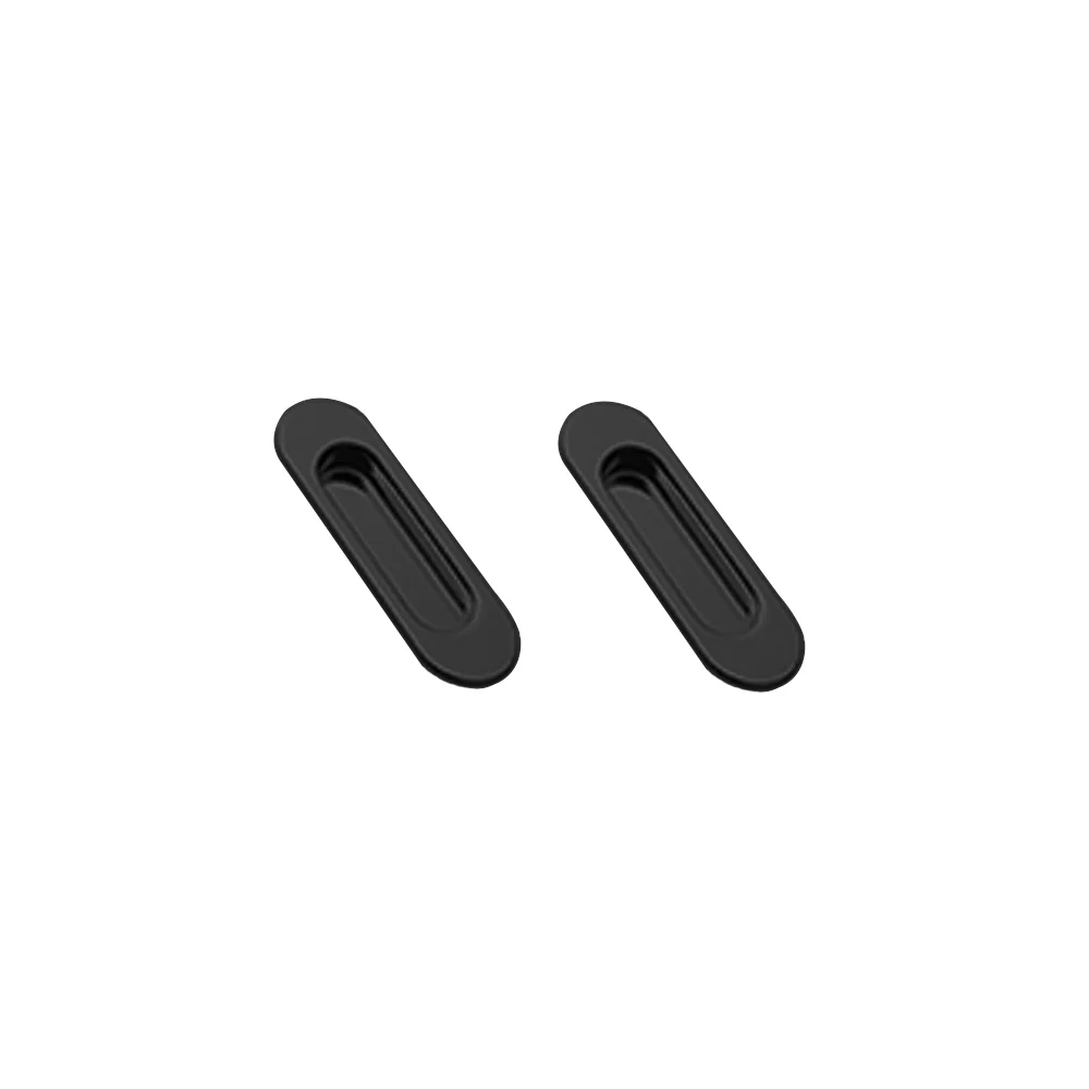 Manital ART58 Oval Sliding Door Flush Pull - Available in Various Finishes - Image 7