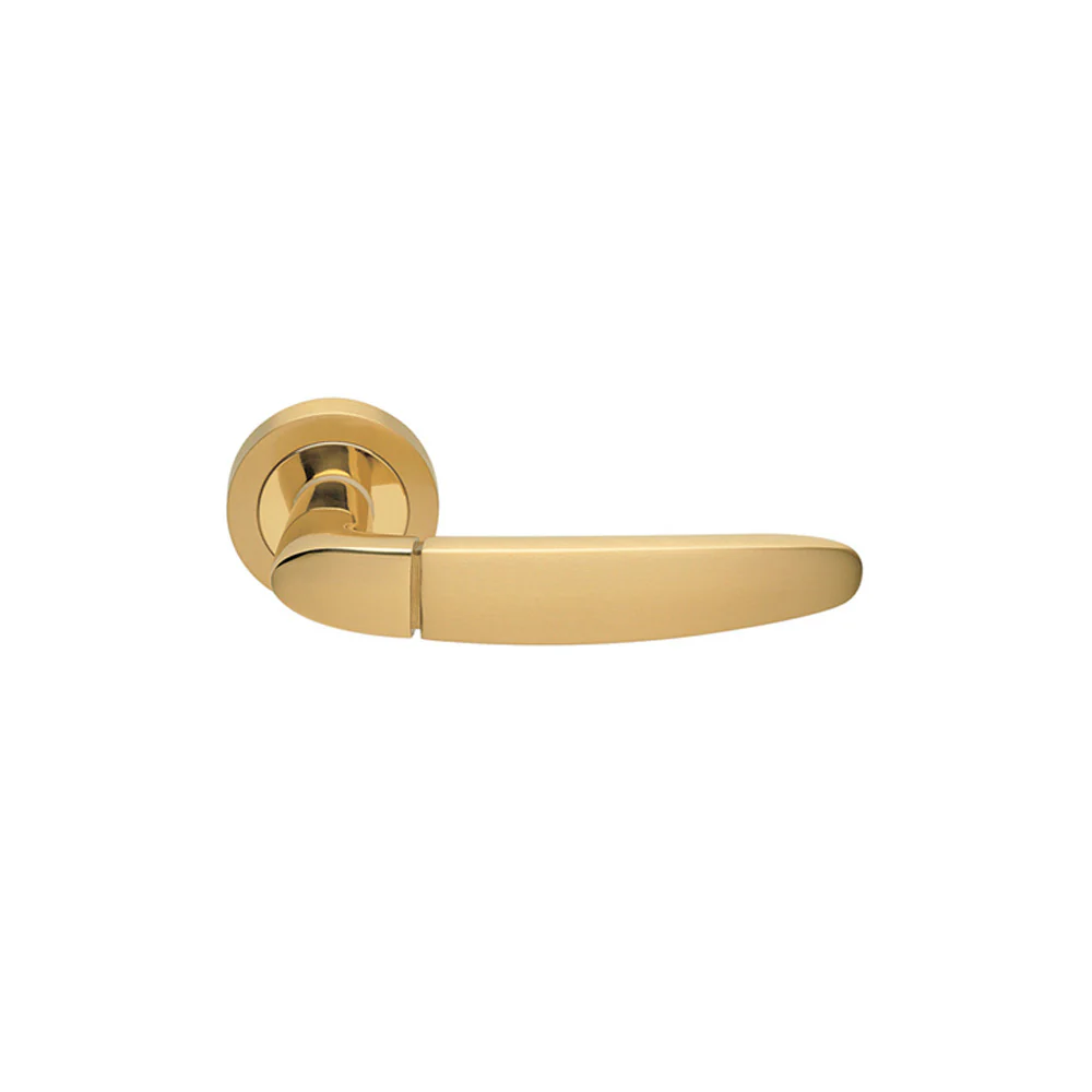 Manital Atena Door Handle Lever Set on Round Rose Passage 50mm - Available in Various Finishes - Image 4