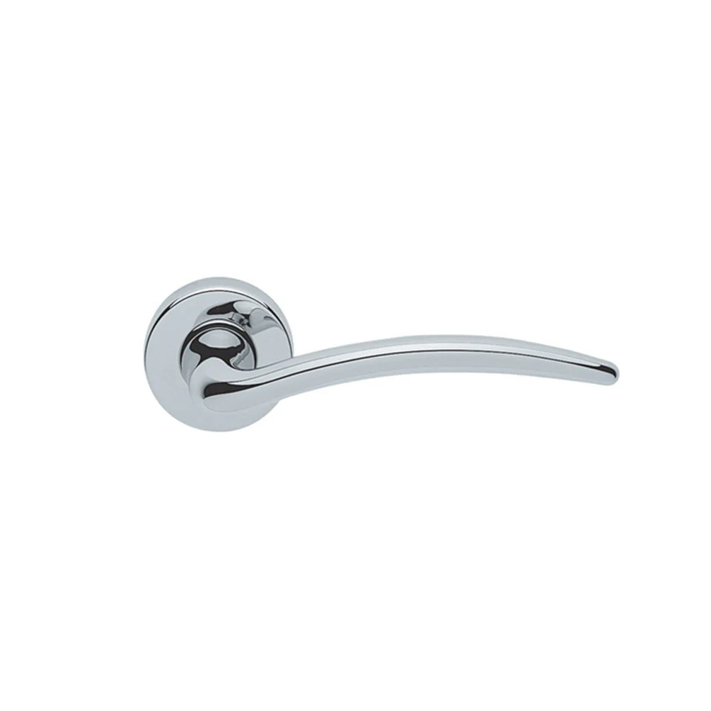 Manital Francy Door Handle Lever Set on Round Rose Passage - Available in Various Finishes - Image 3