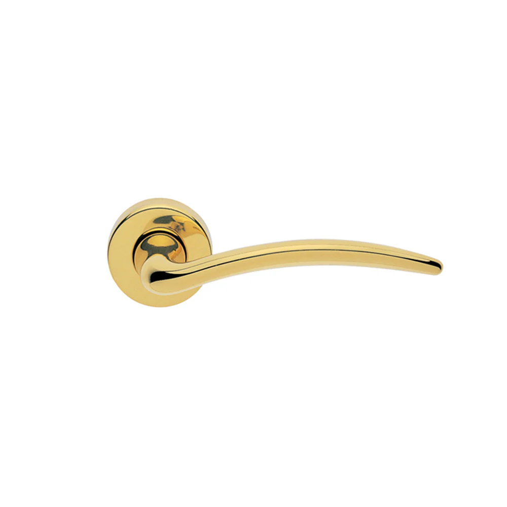 Manital Francy Door Handle Lever Set on Round Rose Passage - Available in Various Finishes - Image 4