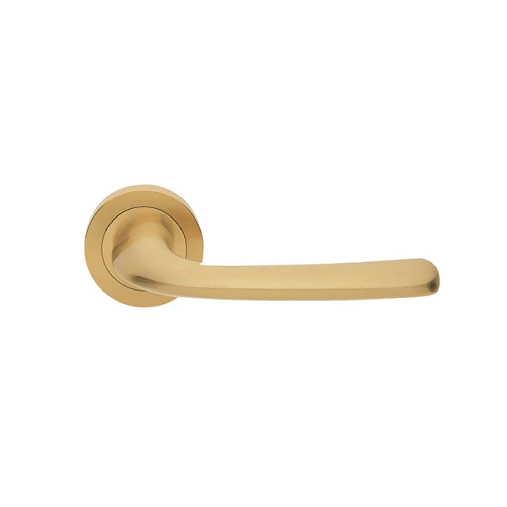 Manital Go-Go Door Handle Lever Set on Round Rose Passage 50mm - Available in Various Finishes - Image 2