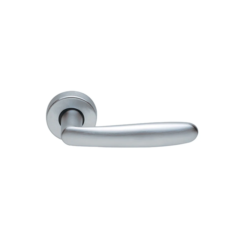 Manital Imola Door Handle Lever Set on Round Rose - Available in Various Finishes - Image 2