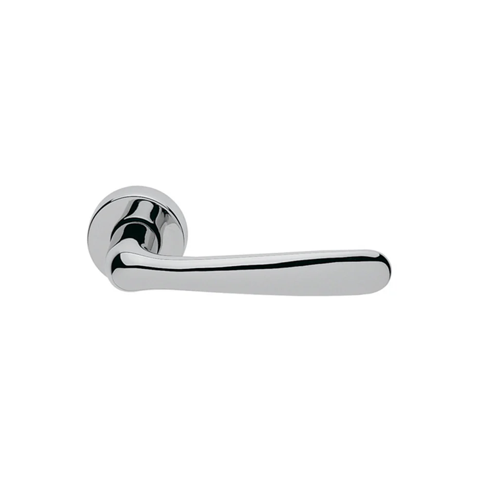 Manital Linda Door Handle Lever Set on Round Rose 50m - Available in Various Finishes - Image 2