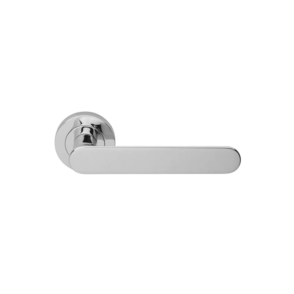 Manital Ratio Door Handle Lever Set on Round Rose - Available in Various Finishes - Image 3