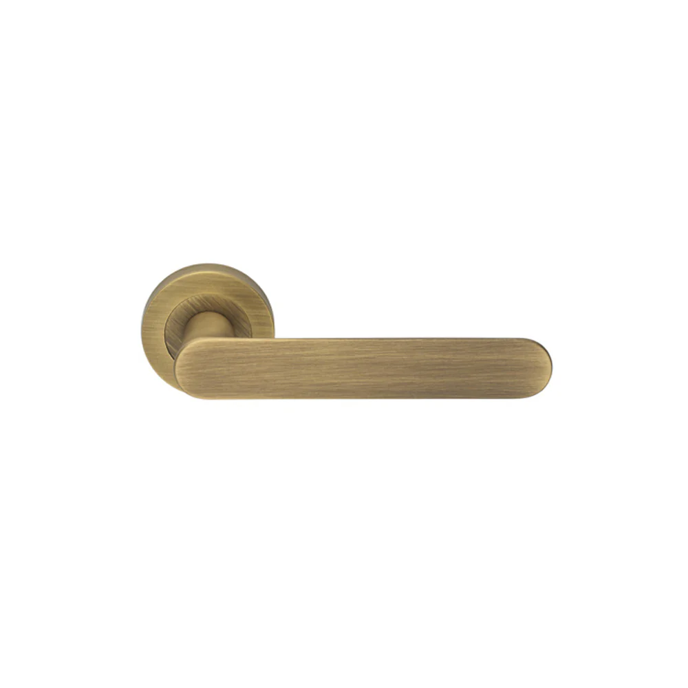Manital Ratio Door Handle Lever Set on Round Rose - Available in Various Finishes - Image 5