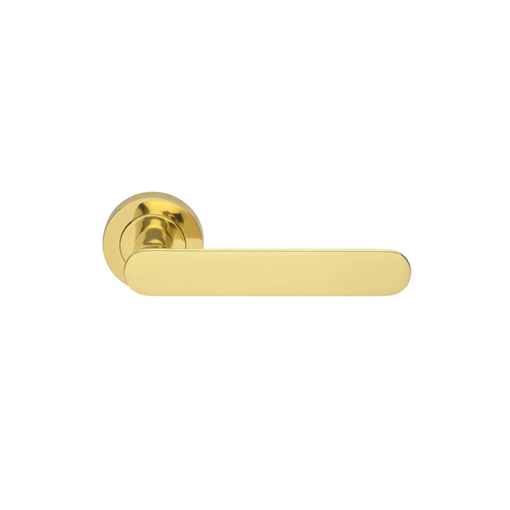 Manital Ratio Door Handle Lever Set on Round Rose - Available in Various Finishes - Image 7