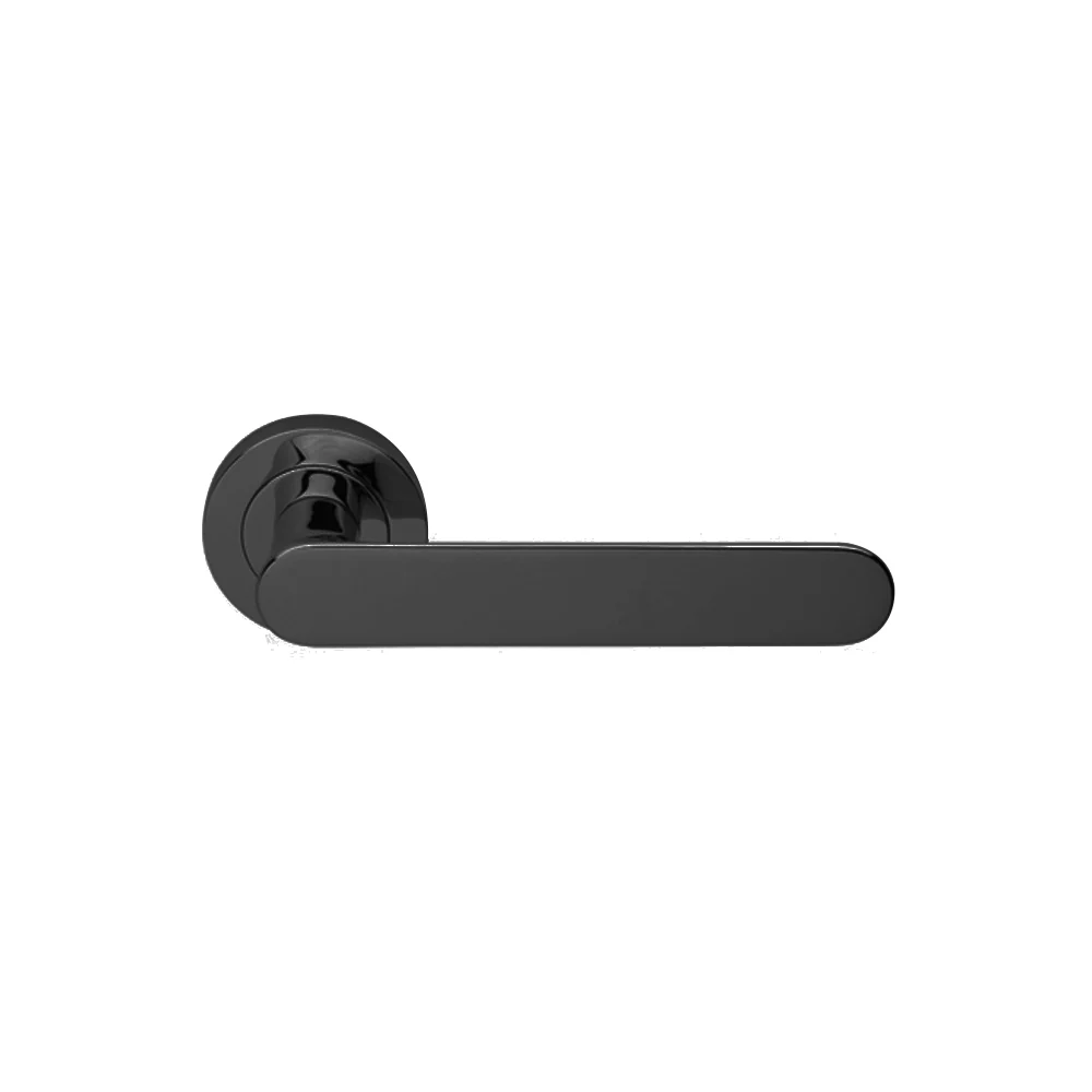 Manital Ratio Door Handle Lever Set on Round Rose - Available in Various Finishes - Image 9
