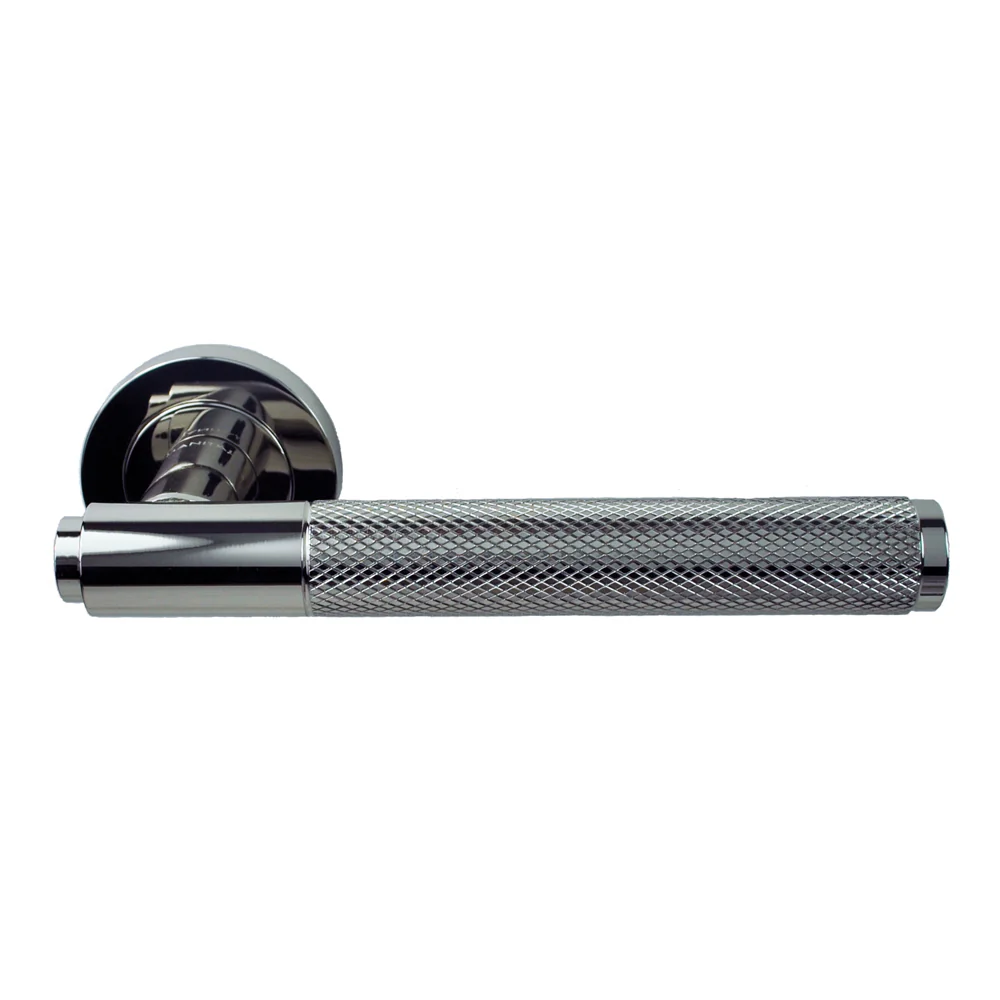 Manital Syntax Knurled Door Handle Lever Passage Set - Available in Various Finishes - Image 3