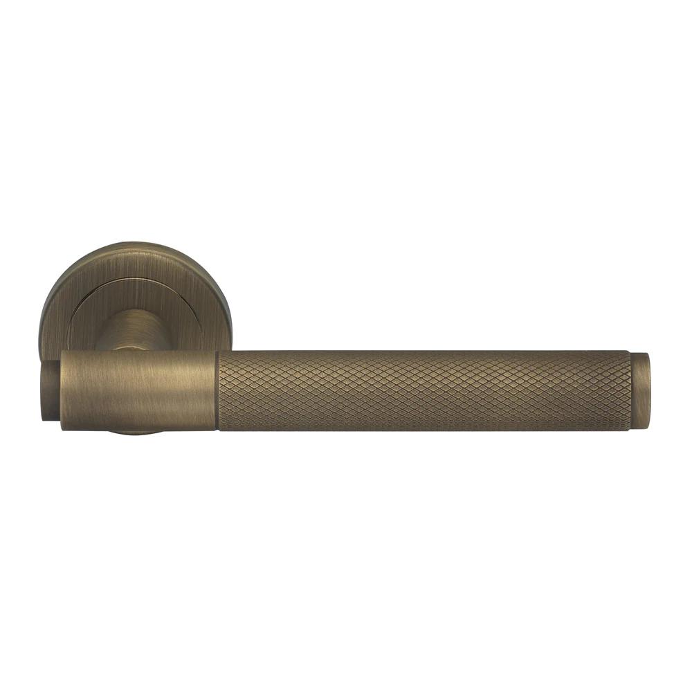 Manital Syntax Knurled Door Handle Lever Passage Set - Available in Various Finishes - Image 5