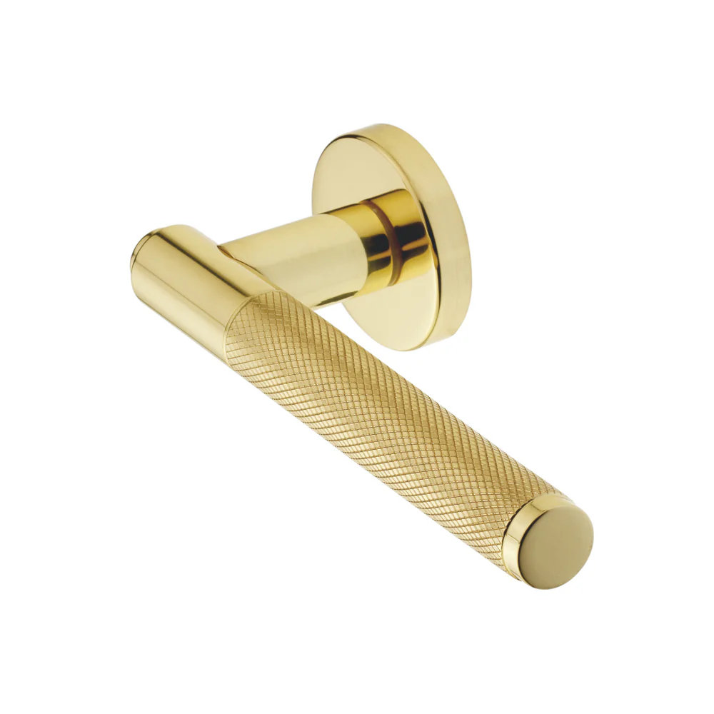 Manital Syntax Knurled Door Handle Lever Passage Set - Available in Various Finishes - Image 6
