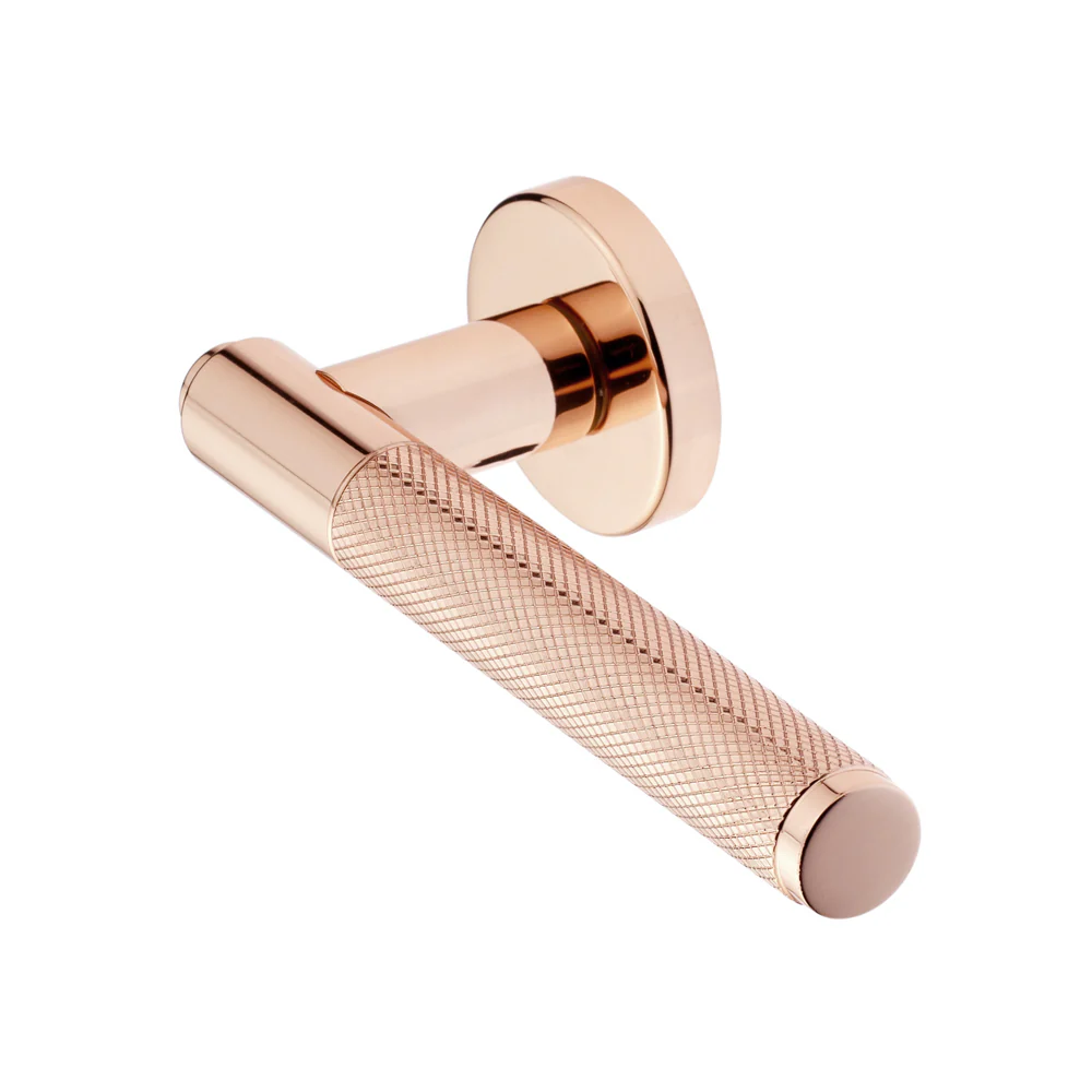 Manital Syntax Knurled Door Handle Lever Passage Set - Available in Various Finishes - Image 7