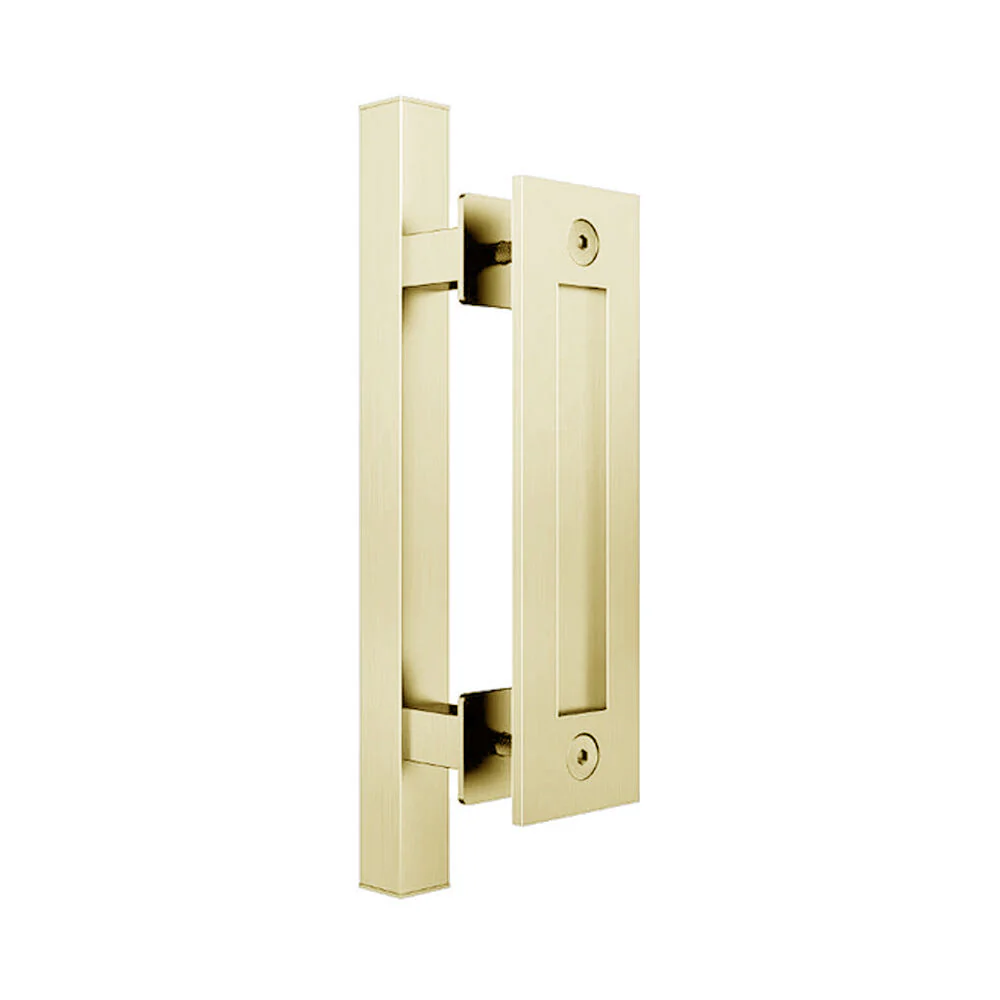Mappas Barn Square Door Handle 305mm with 220mm Flush Pull - Available in Various Finishes - Image 3