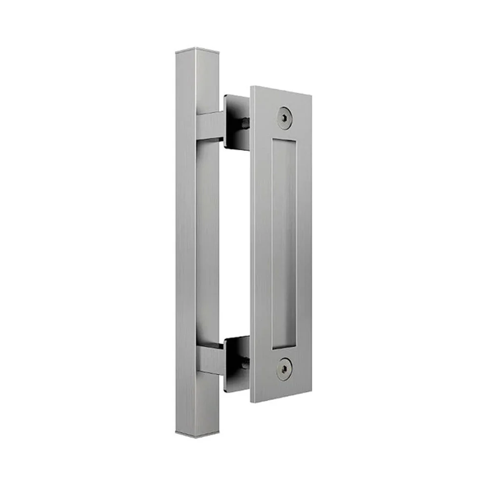 Mappas Barn Square Door Handle 305mm with 220mm Flush Pull - Available in Various Finishes - Image 4