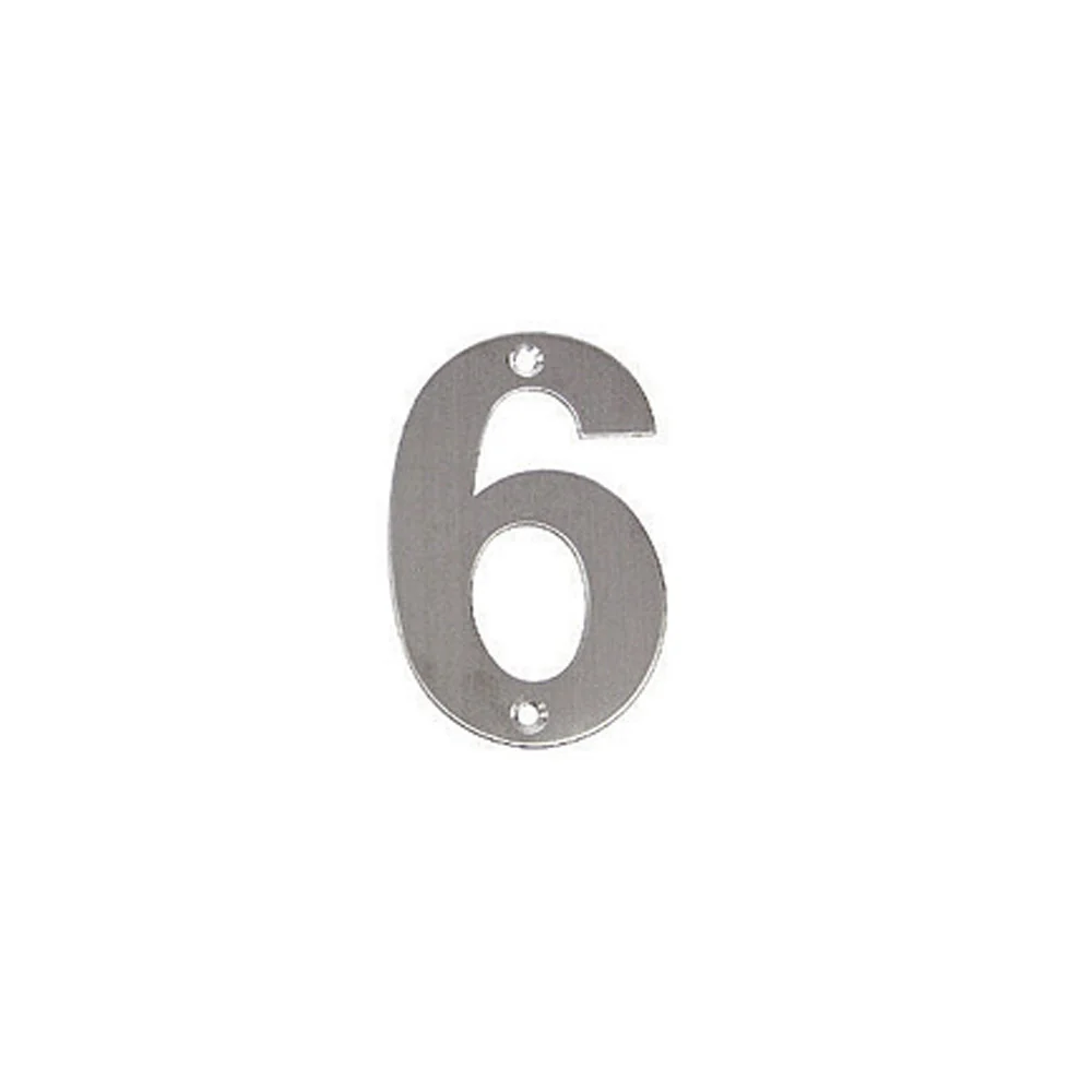 Mappas Door House Number # 0-9 100mm Numeral Visible Fix 304 Grade Stainless Steel - Image 8