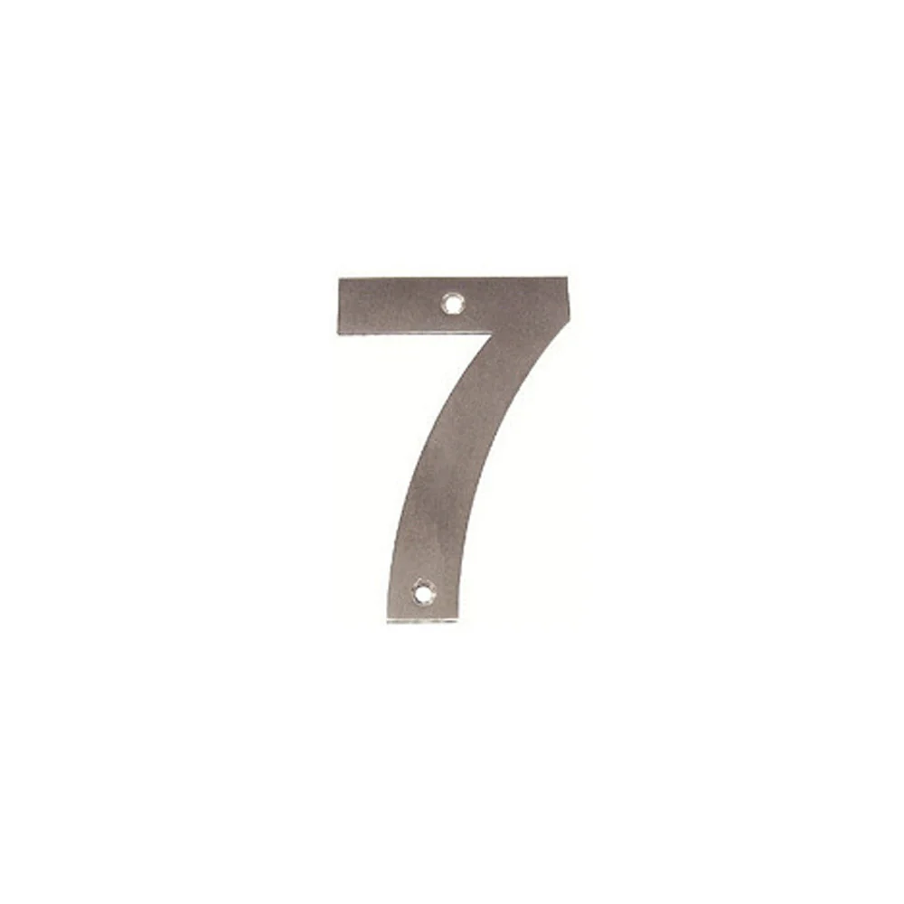 Mappas Door House Number # 0-9 100mm Numeral Visible Fix 304 Grade Stainless Steel - Image 9