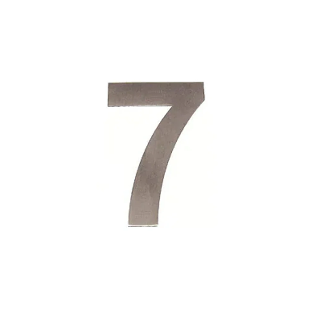 Mappas Door House Number # 0-9 150mm Numeral Concealed Fix 304 Grade Stainless Steel - Image 4