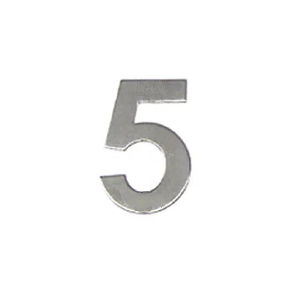 Mappas Door House Number # 0-9 150mm Numeral Concealed Fix 304 Grade Stainless Steel - Image 6