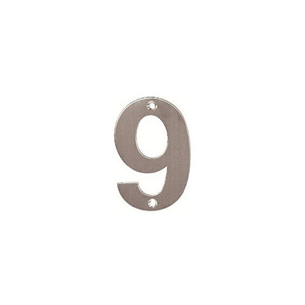 Mappas Door House Number # 0-9 50mm Numeral Visible Fix Stainless Steel - Image 11