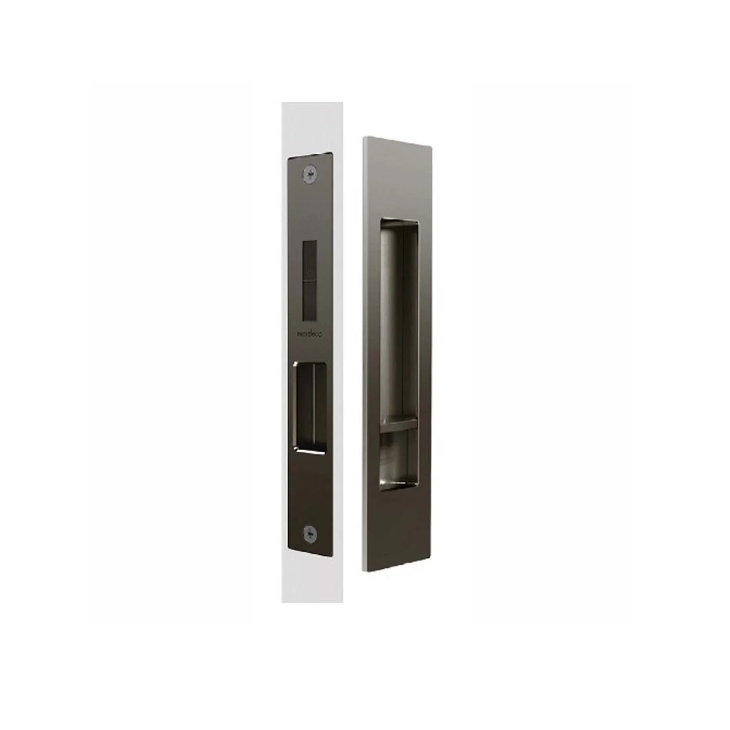 Mardeco 'M' Series Flush Pull Privacy Set for Sliding Doors - Available in Various Finishes - Image 6