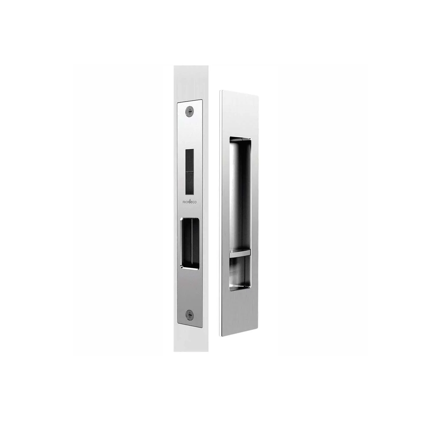 Mardeco 'M' Series Flush Pull Privacy Set for Sliding Doors - Available in Various Finishes - Image 7
