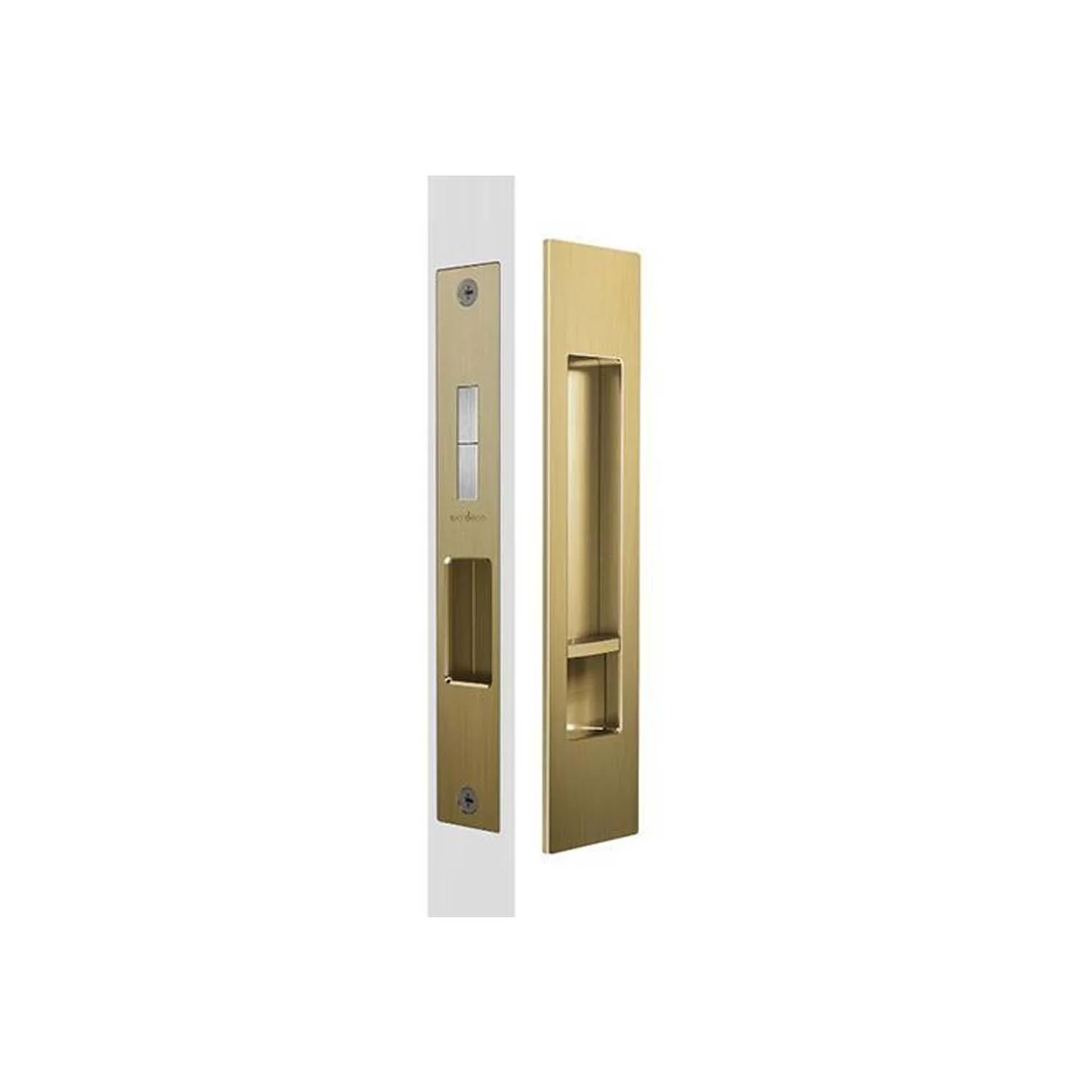 Mardeco 'M' Series Flush Pull Privacy Set for Sliding Doors - Available in Various Finishes - Image 9