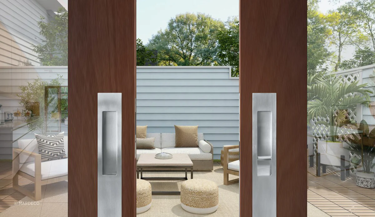 Mardeco M Series Long Plate Flush Pull - Available in Various Finishes - Image 3