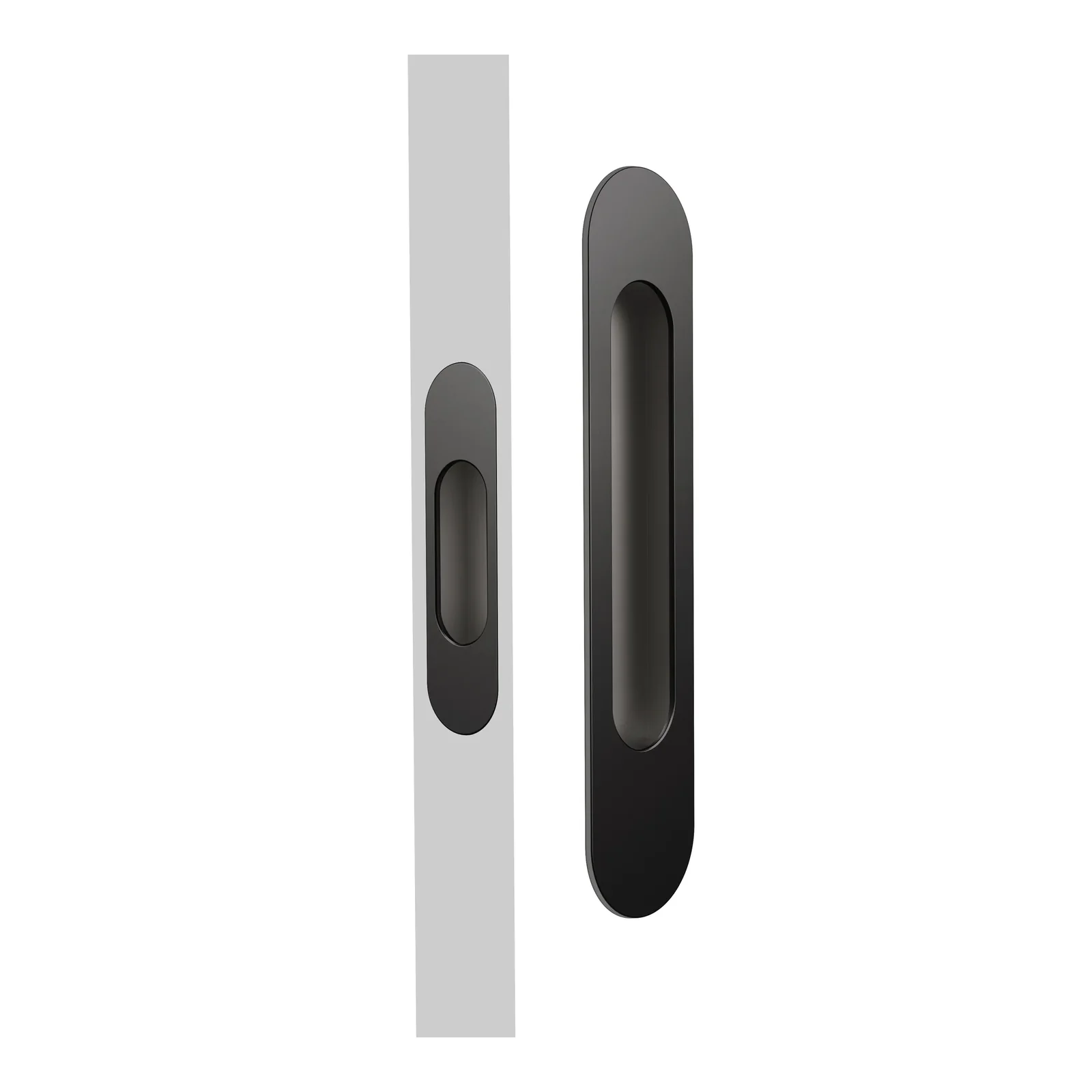 Mardeco Radius Edge M Series Flush Pull Passage Set - Available in Various Finishes - Image 4