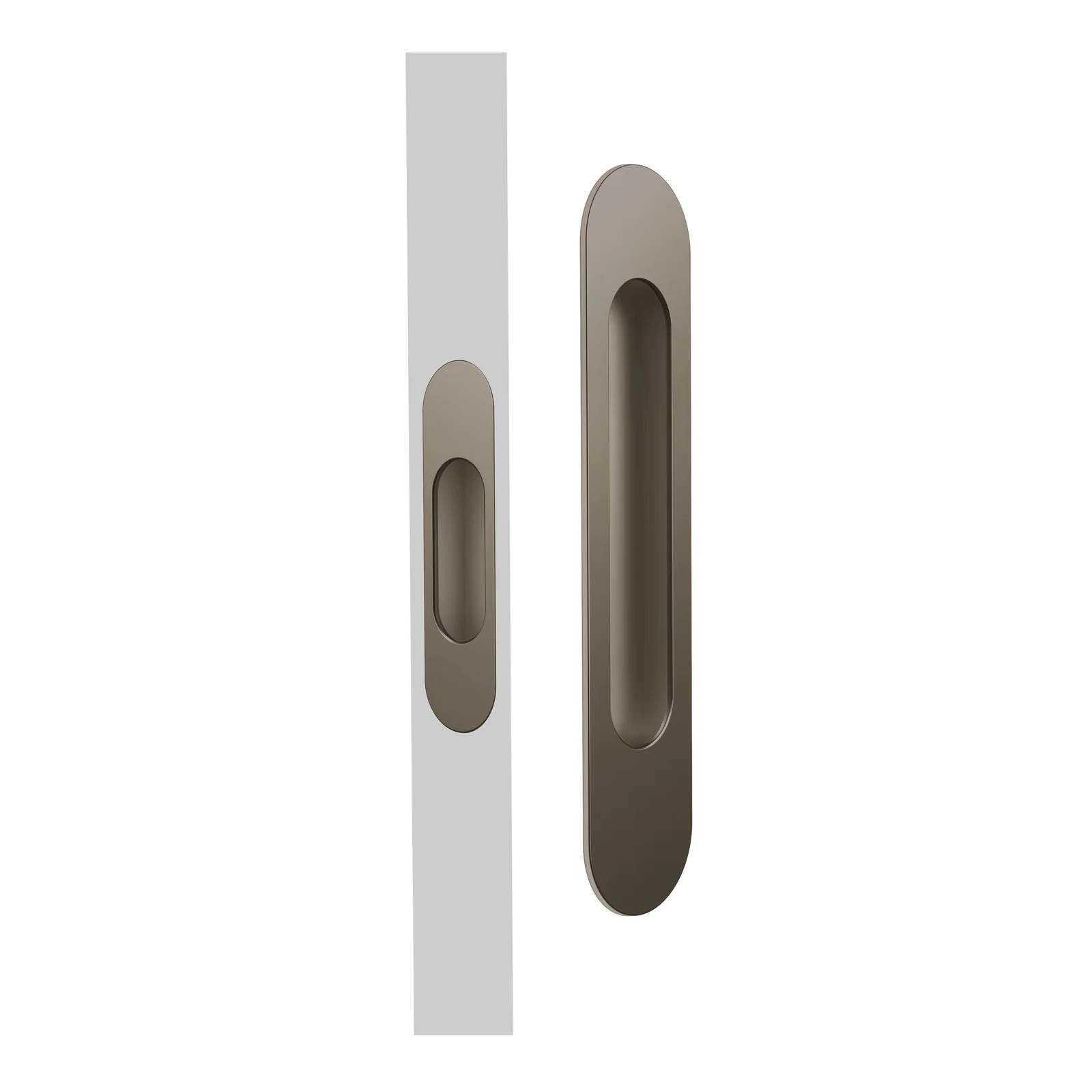 Mardeco Radius Edge M Series Flush Pull Passage Set - Available in Various Finishes - Image 6